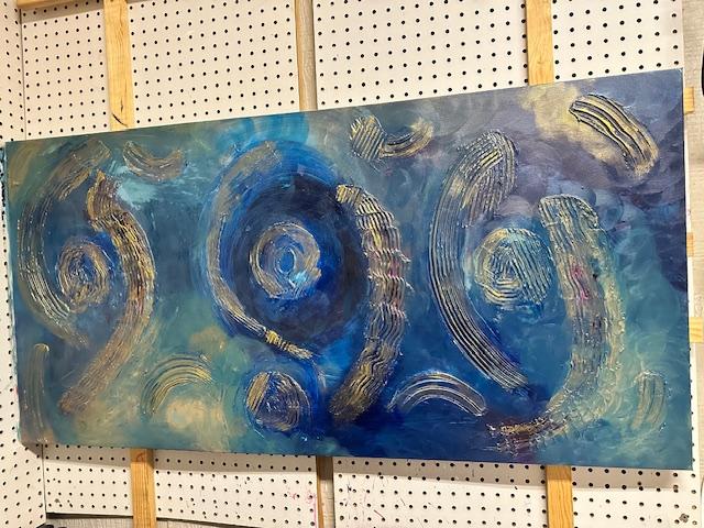 Craig- Original Textured Abstract Painting