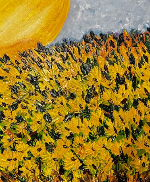 Nicole- Sunflower Field Painting