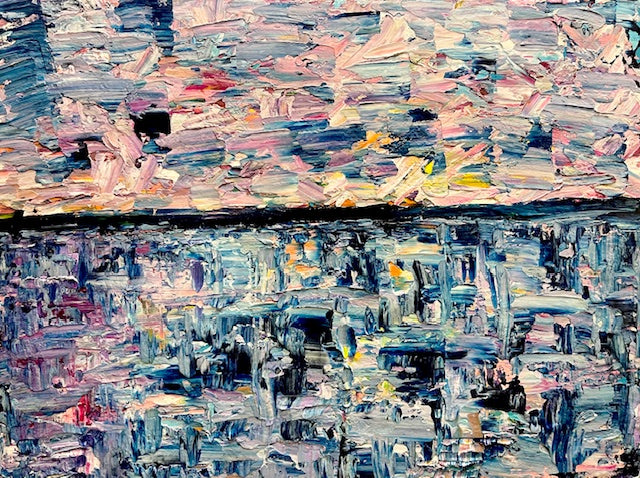 Sandy- Original Palette Knife Textured Abstract