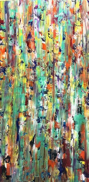 Damon- Original Textured Palette Knife Abstract Painting