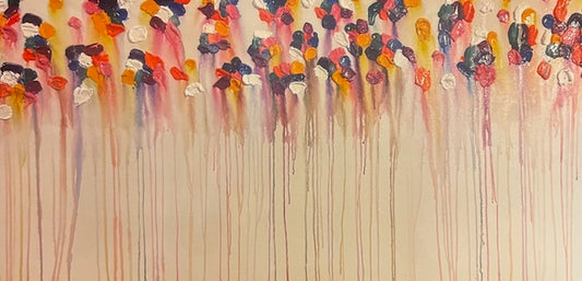 Kierra- Original Abstract Dripping Painting
